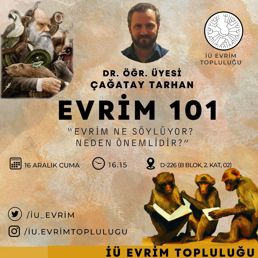 Dr. Çağatay Tarhan ile Evrim 101